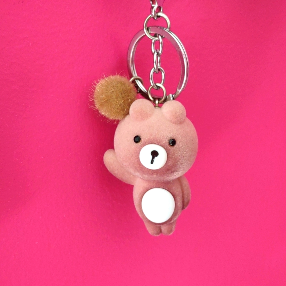 Kawaii bear keychain